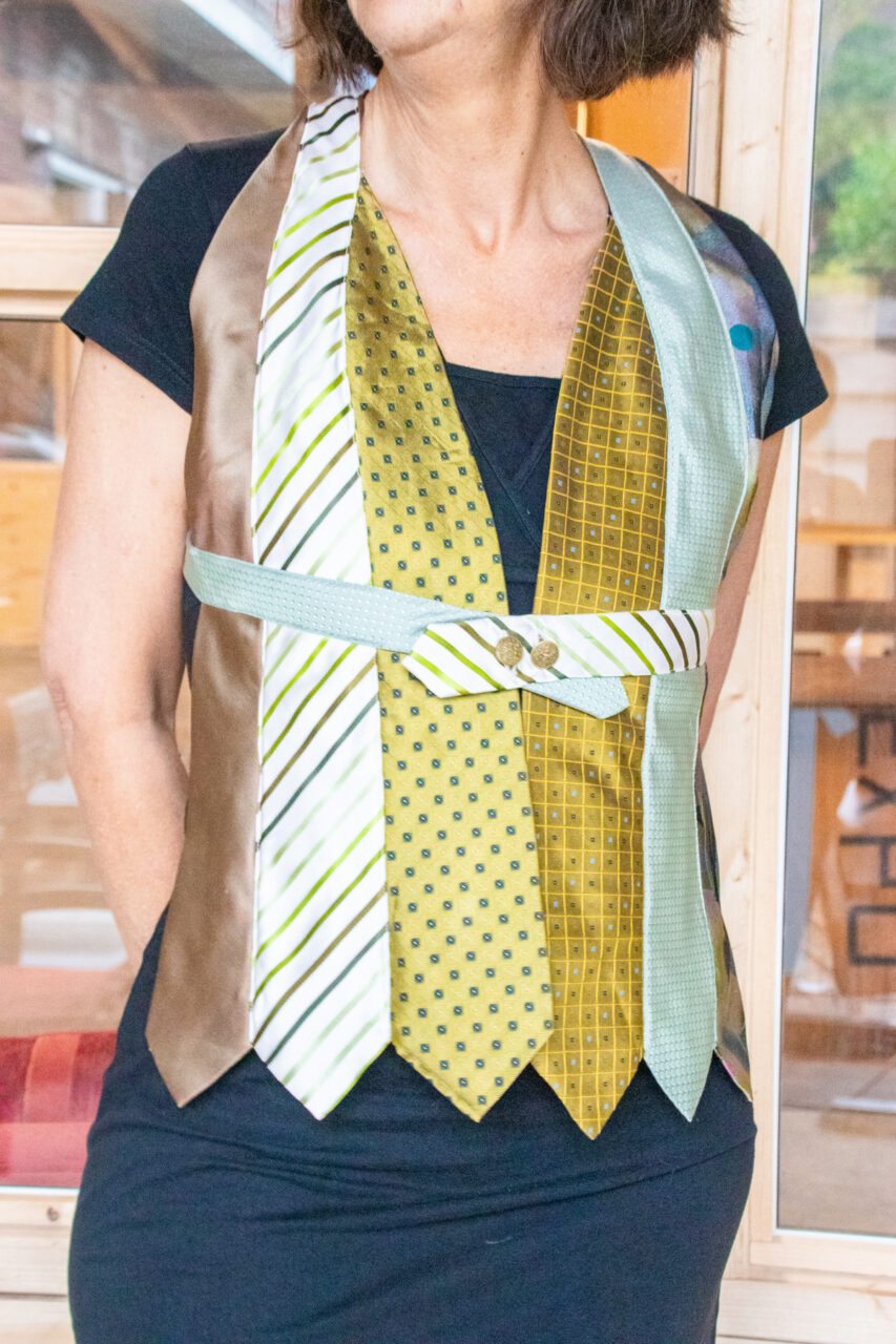 Textielworkshop - van vintage stropdas naar unieke kleding of tas